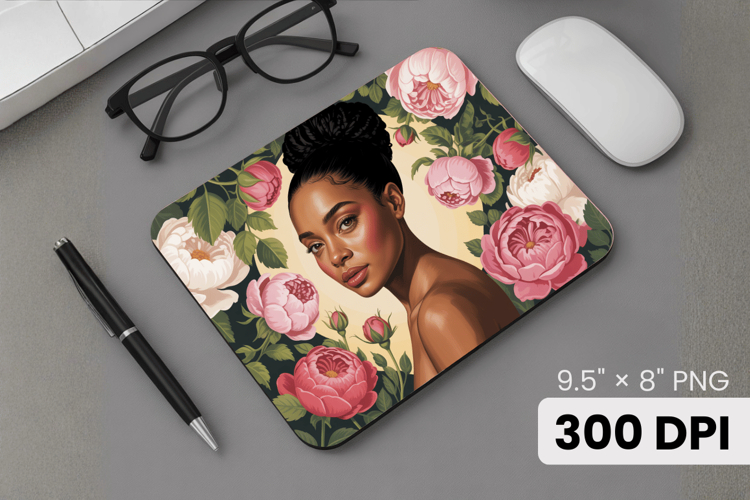 Black Girl Afro Png Image 5