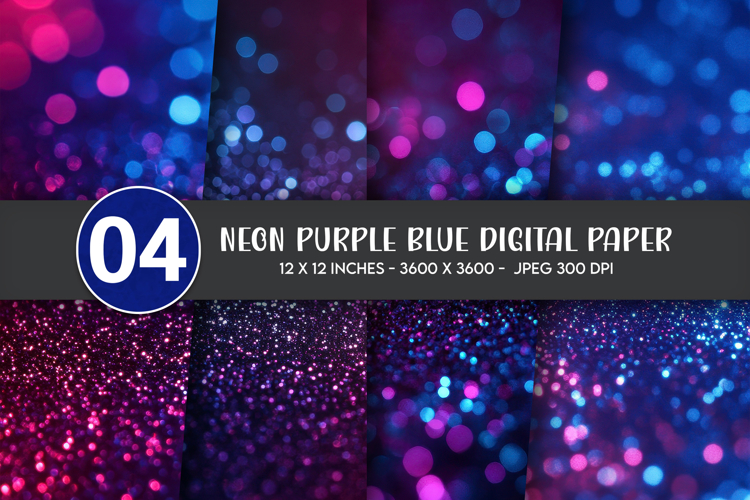 Neon Purple Background Image 22