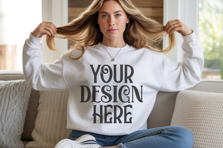 Sweatsuit Mockup Image 19