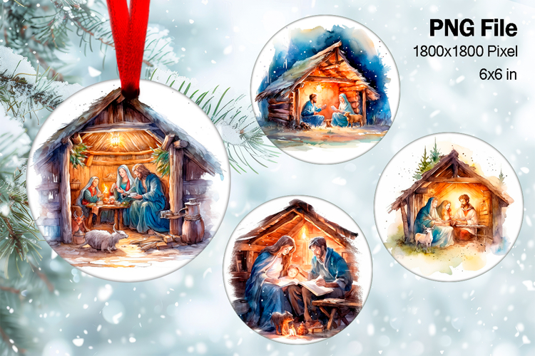 Christmas Scene Clipart Image 11