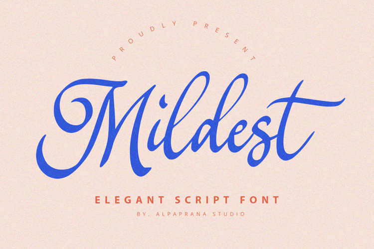 Mildest - Script Font