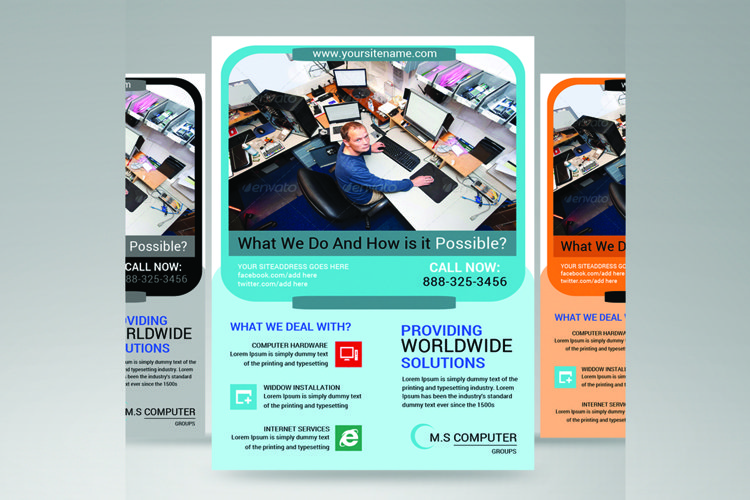 corporate flyer example image 1