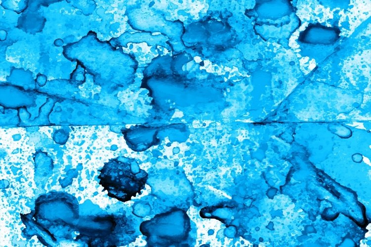 Blue abstract watercolor background JPG