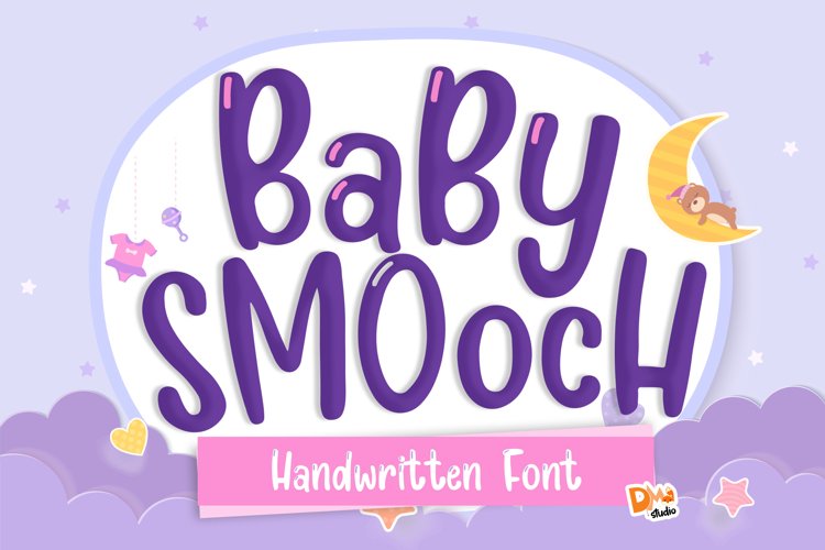 Baby Smooch - Handwritten Display Font example image 1