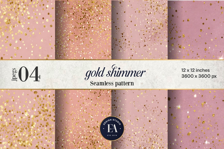 Gold Sparkle Background Image 21