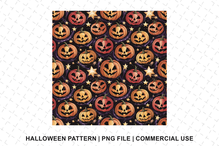 Halloween Seamless Pattern Image 14