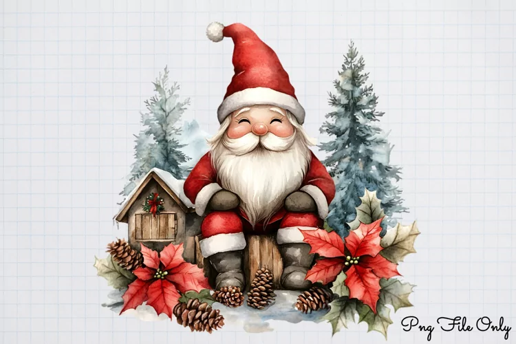 Cozy Christmas Clipart PNG