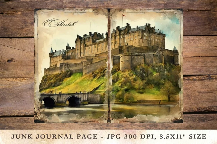 Printable Junk Journal Pages scotland