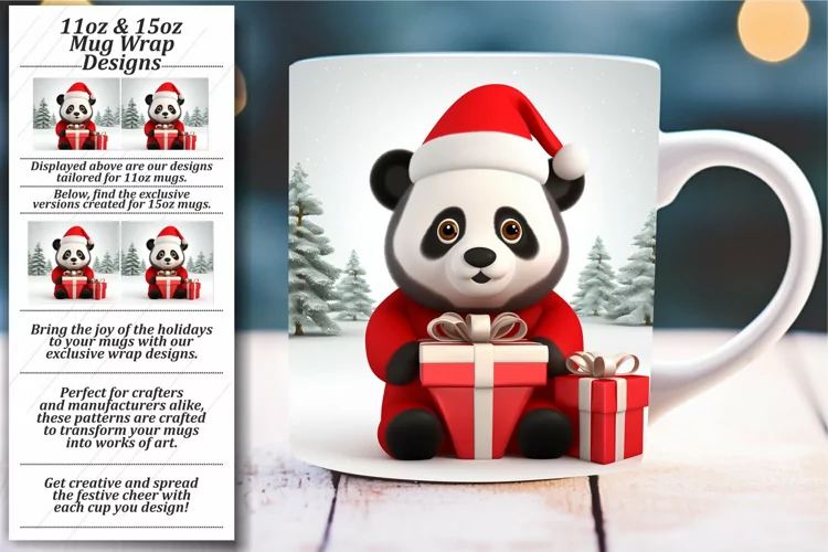 Festive Mug Wrap Extravaganza: Vibrant Creations