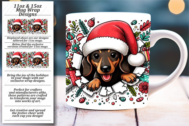 Jovial Holiday Chuckles: Funny Mug Wrap