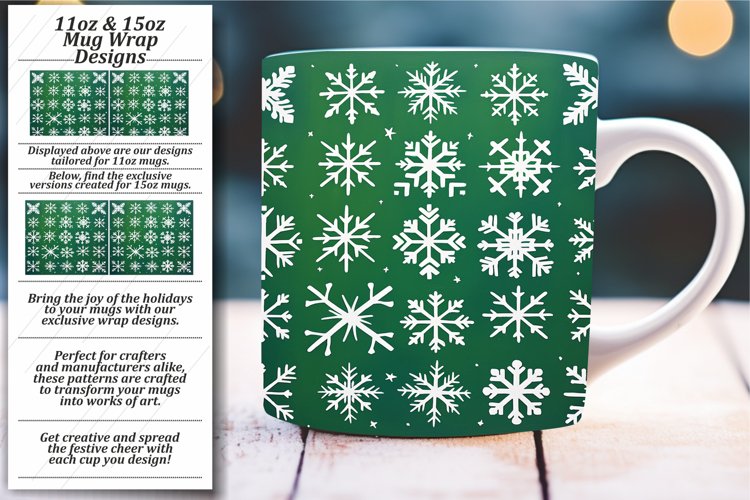 Seasonal Cheer Mug Sublimation Style