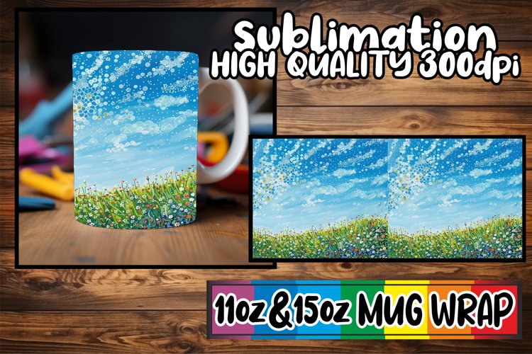 Beautiful Nature Wraps for 11oz 15oz example image 1