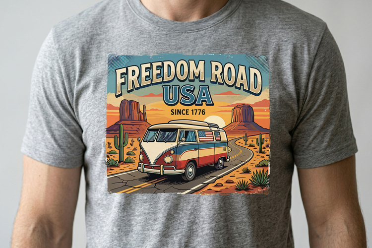 America T-shirt Design