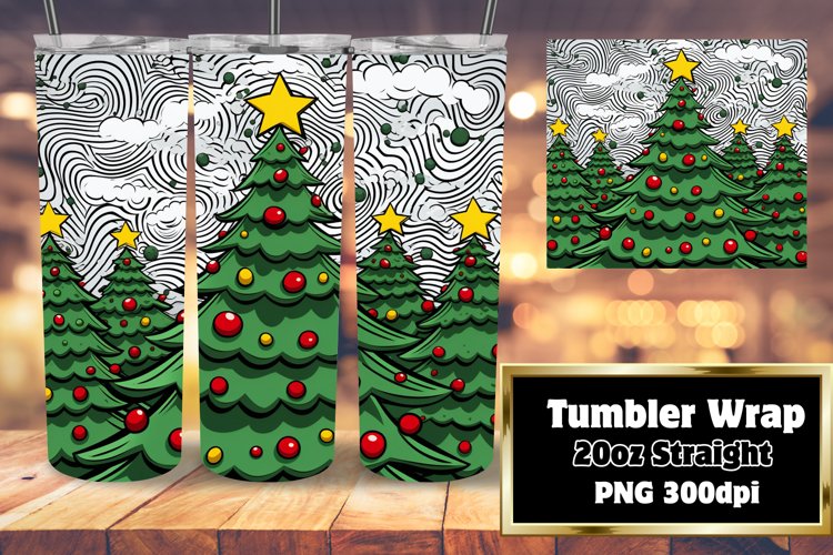 Christmas Tumbler Wrap Image 12