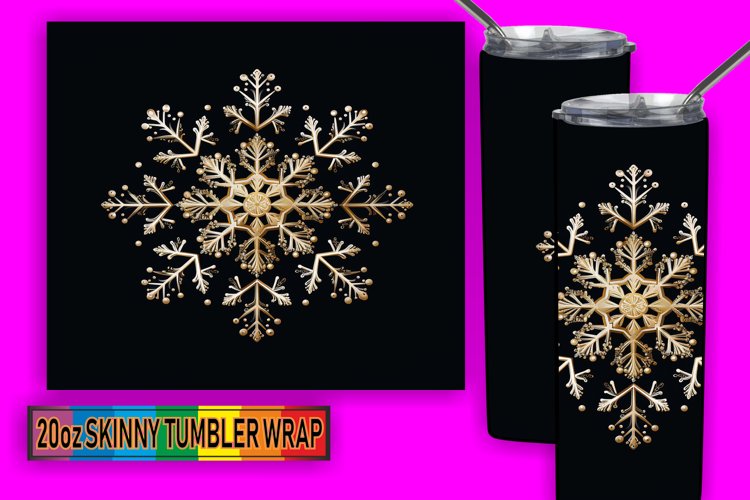 Christmas Tumbler Wrap Image 5