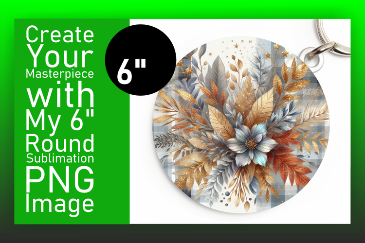 Vibrant Circle Design Car Coaster PNG , Autumn Flower