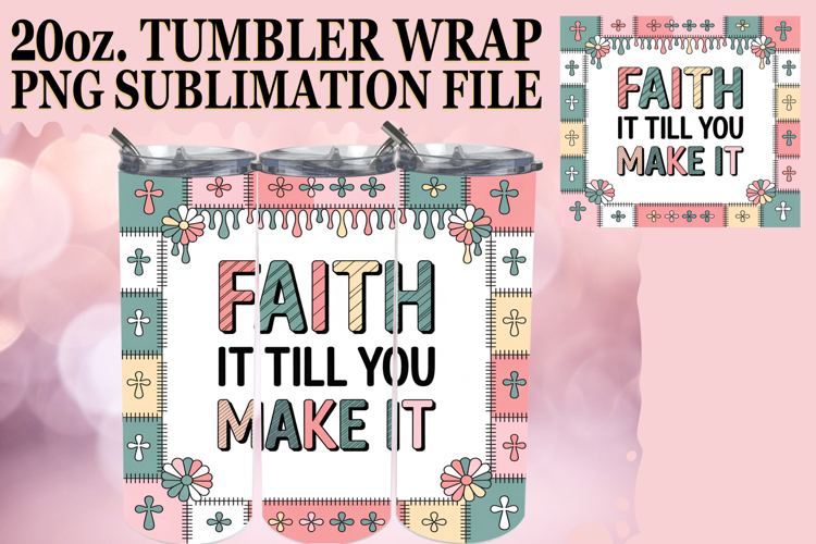 RADIANT LOVE 20oz TUMBLER WRAP, Christian