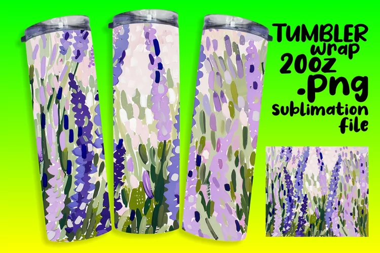 Fresh Spring Bouquet 20oz Tumbler Wrap
