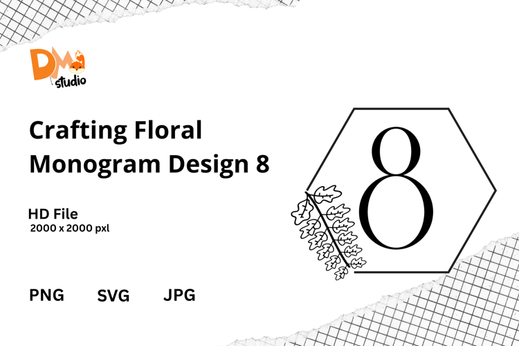 Crafting Floral Monogram Design