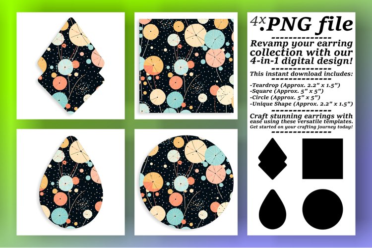 Boho Vibes in Every Hue: Sublimation Collection example image 1