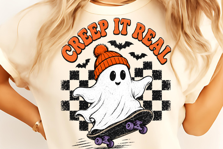 Funny Halloween Shirt, Spooky Season PNG, Ghost Sublimation