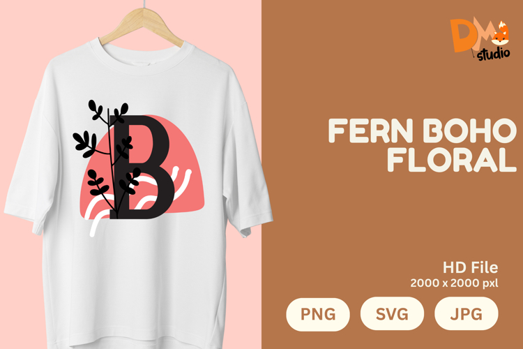 Boho Floral Svg Image 5