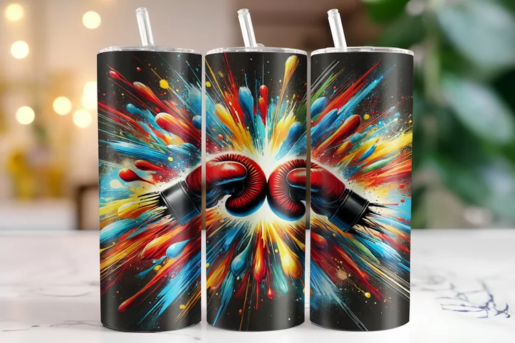 Boxing Tumbler Wrap | Sublimation | Tumblers