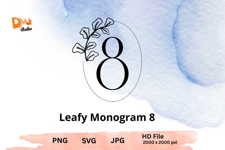 Greenery Border Clipart Image 3