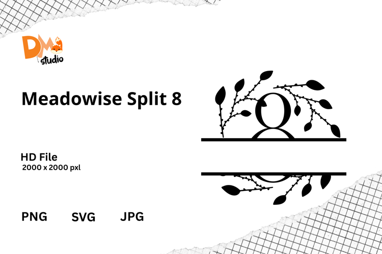 Floral Monogram Letter Svg Image 10