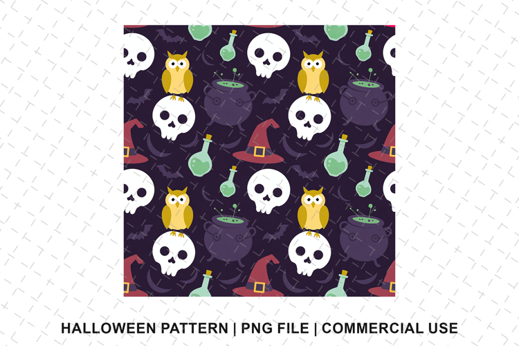Halloween Seamless Pattern Image 4