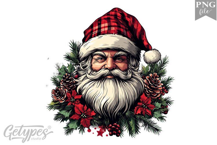 Santa Christmas Clipart Image 11