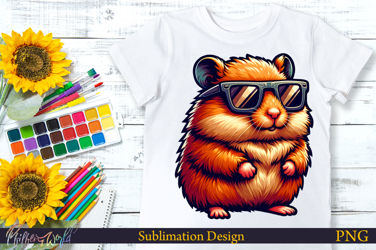 Cute animal in Sunglasses | Summer Vibes | Hamster