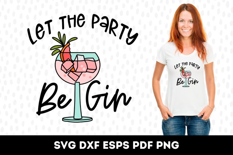 Camicia Donna Scollo A V Con Scritta 'Let The Evening Begin' – Gin Divertente, Festa E Regalo, Nera Taglia S