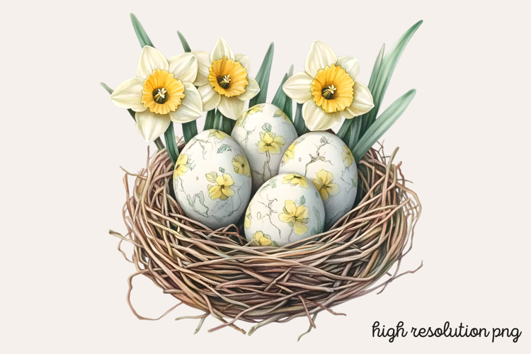 Daffodils Clipart Image 7
