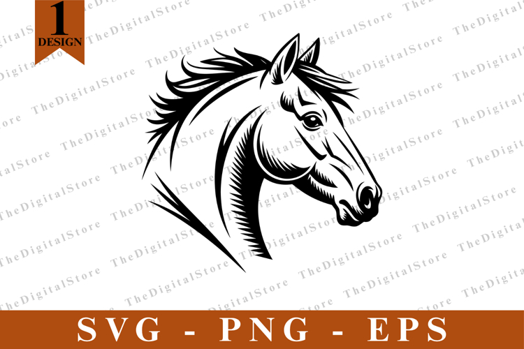 Horse Heart Svg Image 3
