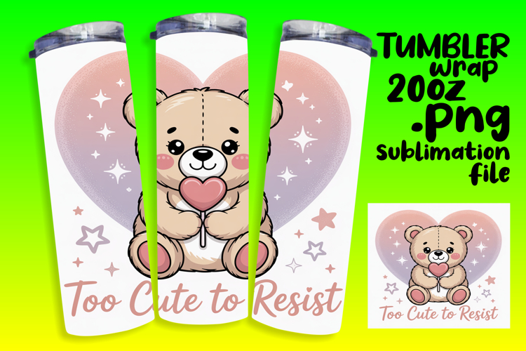 SOPHISTICATED 20oz Sublimation Tumbler , Valentines Day