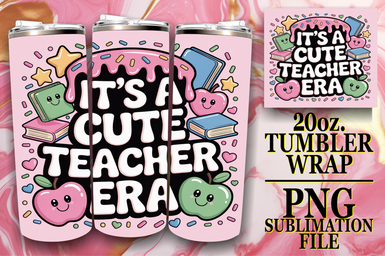 Teacher Tumbler Wrap Image 17