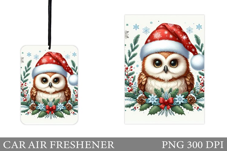 Cute Owl Car Air Freshener. Christmas Car Air Freshener