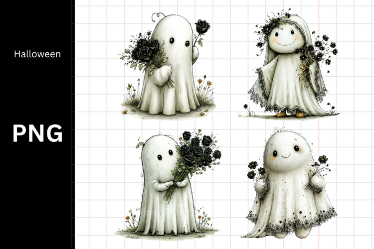 Halloween PNG, Ghost PNG, Fall PNG