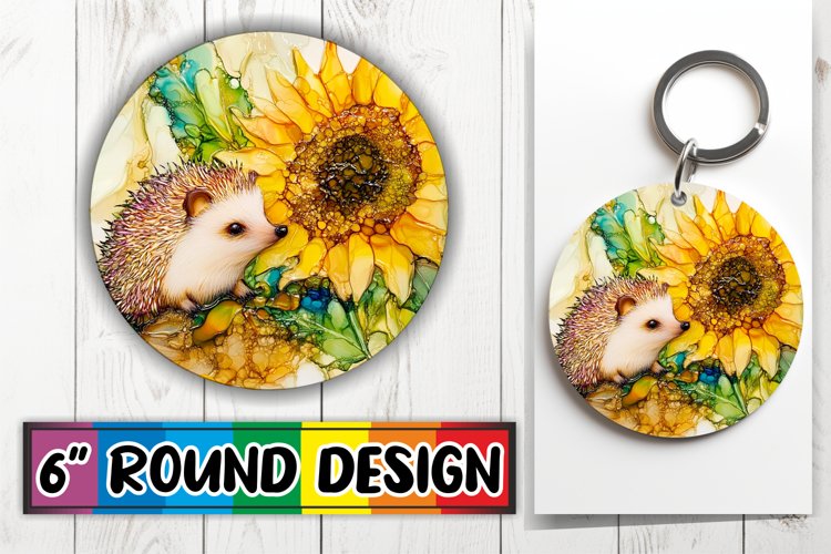 Enchanted Circle Keychain PNG, Animals