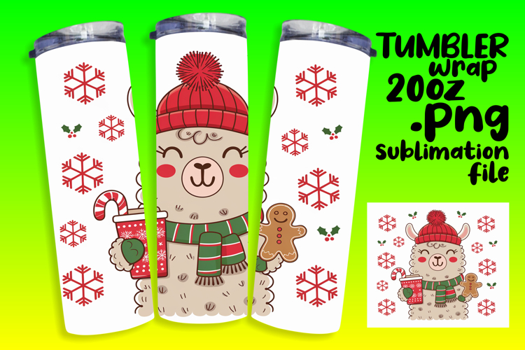 Christmas Tumbler Wrap Image 17
