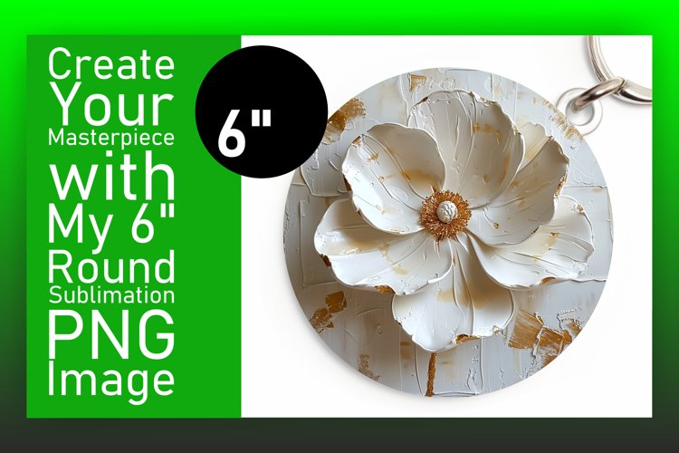 Springtime Splendor: 3D Round Designs Art PNG (3839429)