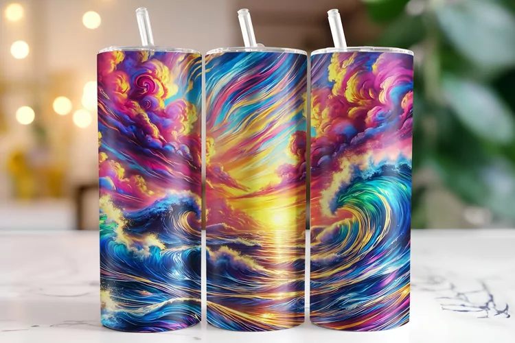 Sunset Tumbler Wrap | Sublimation | Tumblers