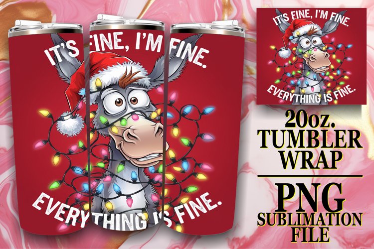 Christmas Tumbler Wrap Image 22