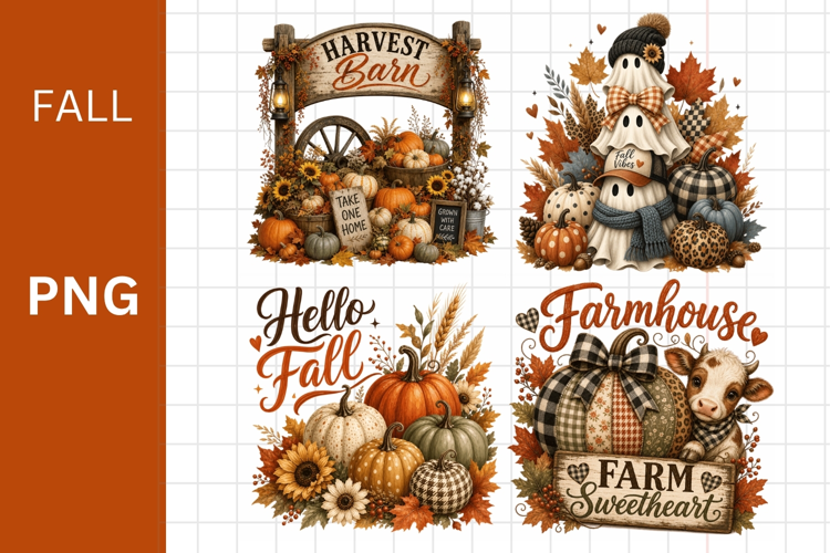Fall PNG, Autumn PNG, Halloween PNG