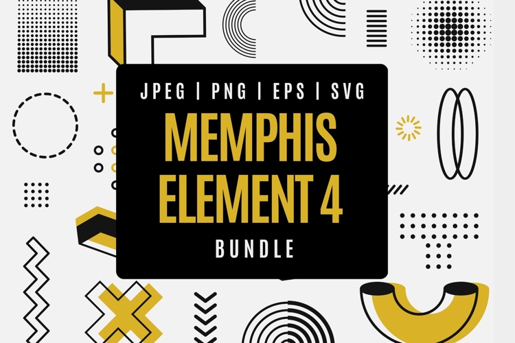Geometric Memphis Bundle 4