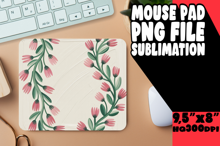 LUMINOUS MOUSE MAT FUN IDEAS, Flowers
