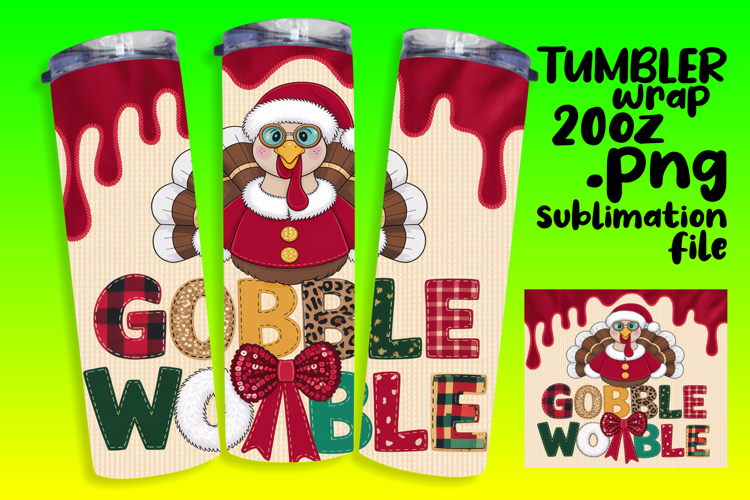UNIQUE 20oz Tumbler Artwork , Holiday