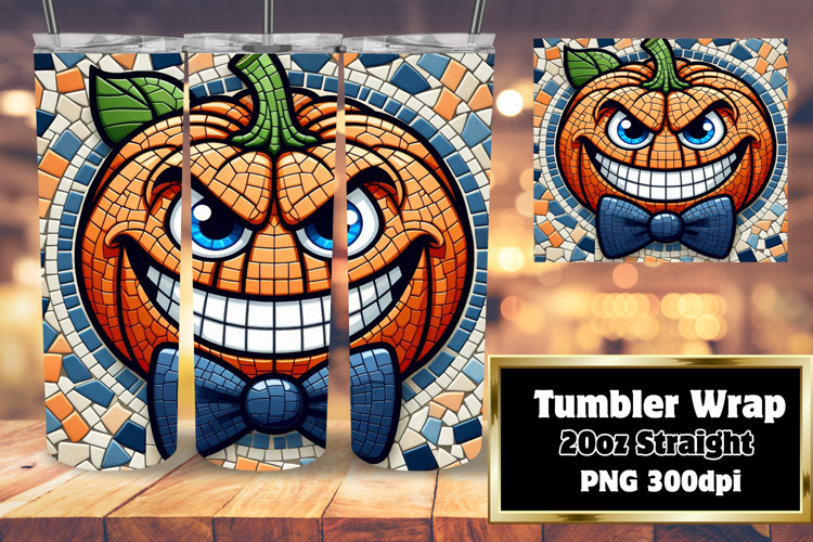 STUNNING 20oz Tumbler Design for Any Occasion , Cute Pumpkin