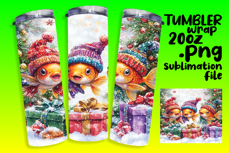 Christmas Tumbler Wrap Image 9